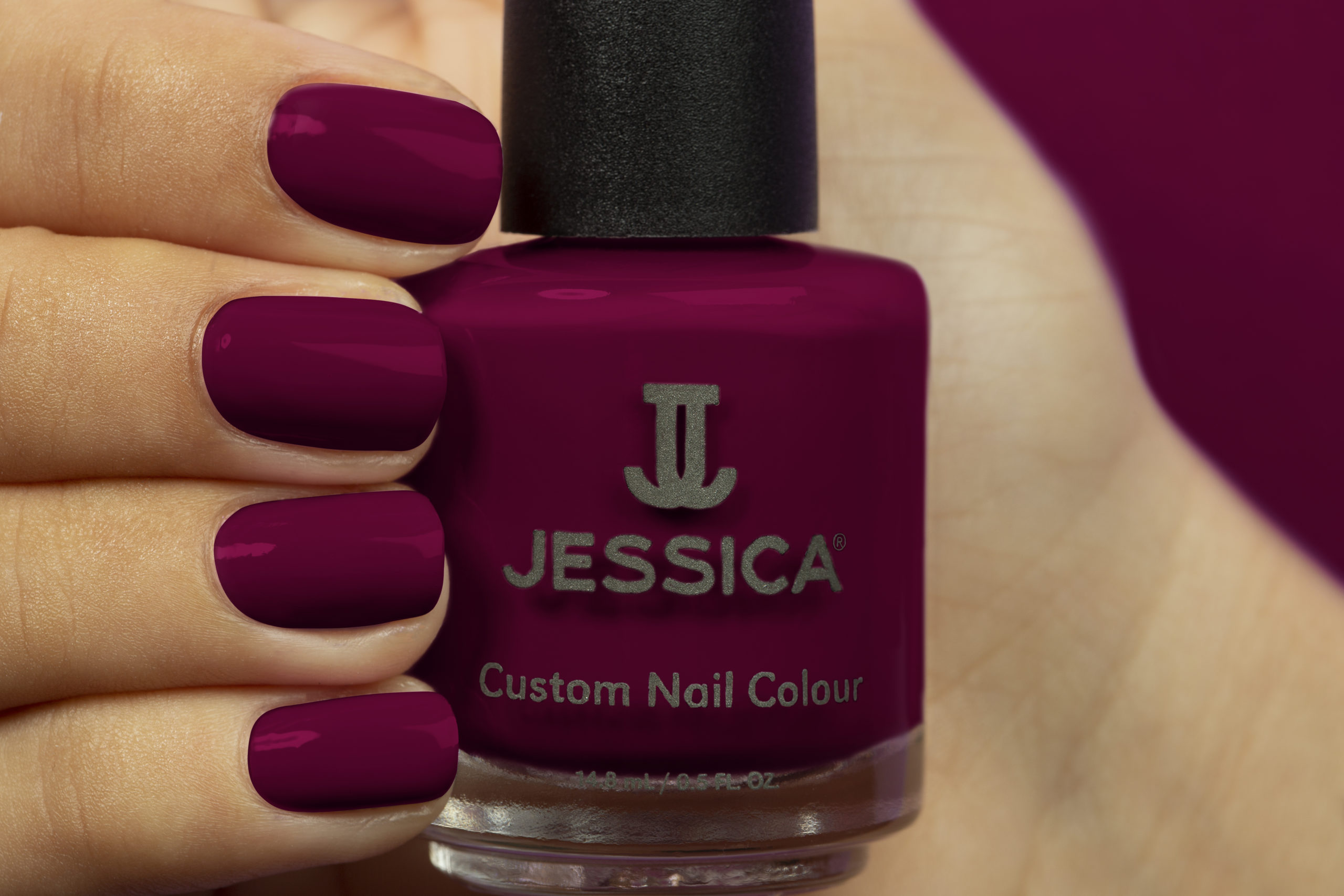 berry nail polish – horrendous color
