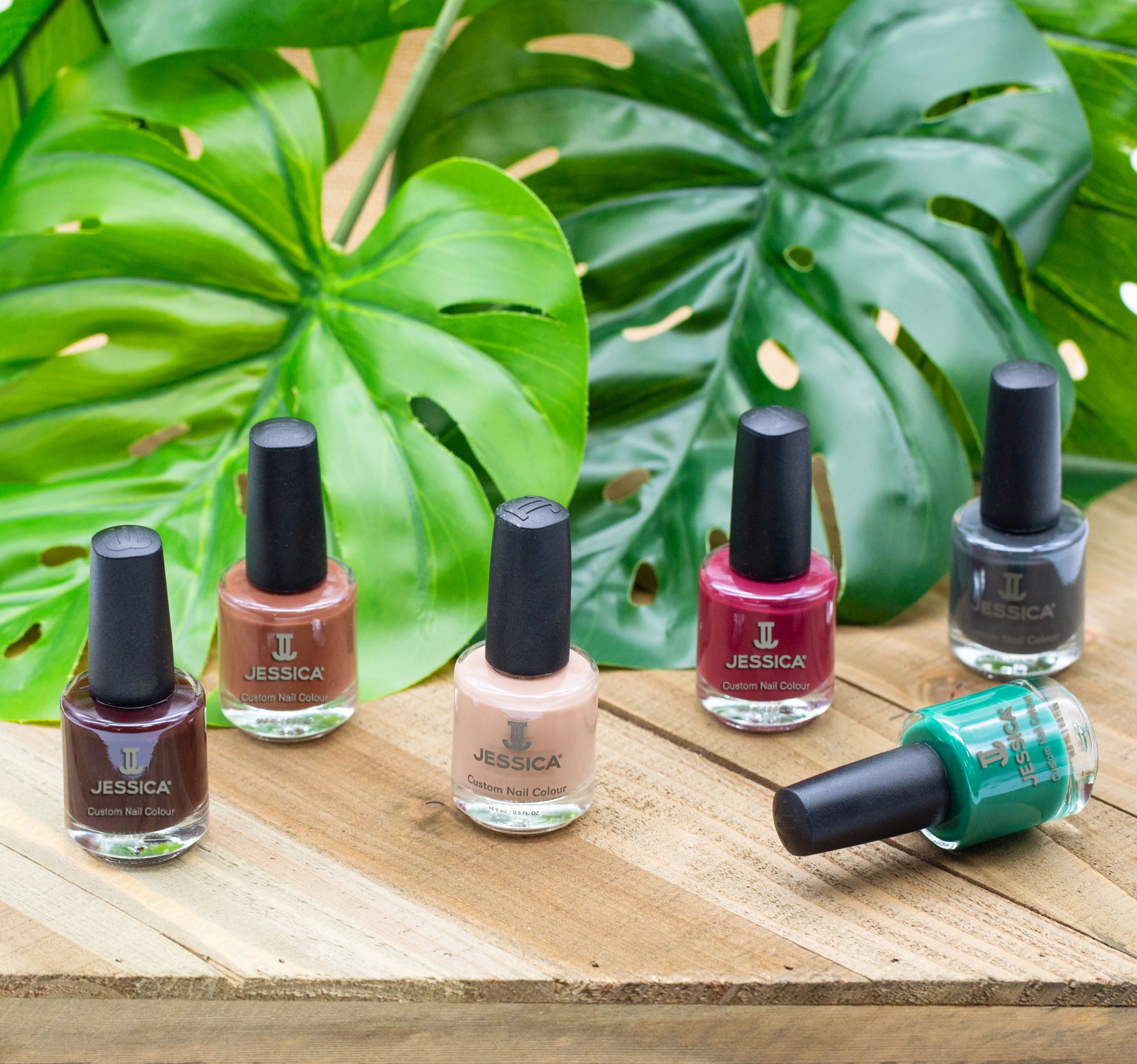 Jessica Cosmetics Natural Nail Care Treatments & Colours New