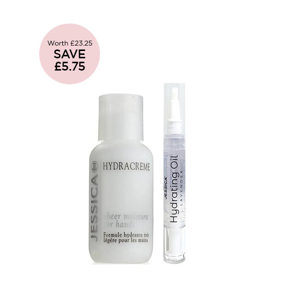 Hand Care Duo product shot with price roundel